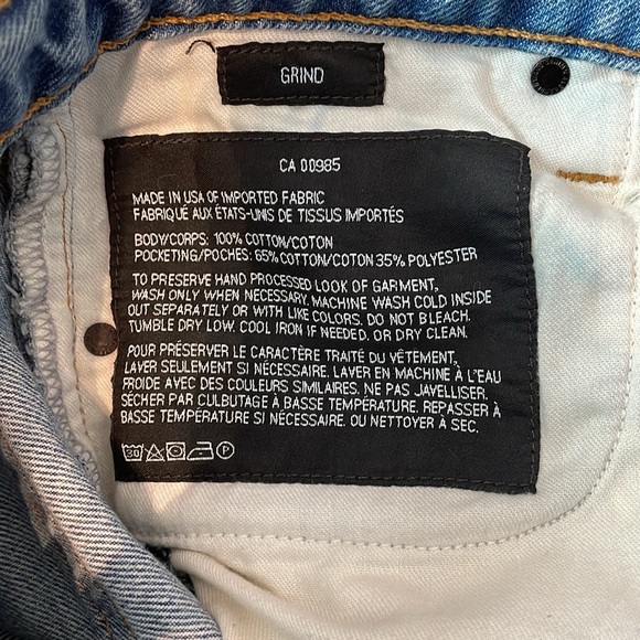 Alexander Wang Grind Cropped Jeans - Picture 5 of 12